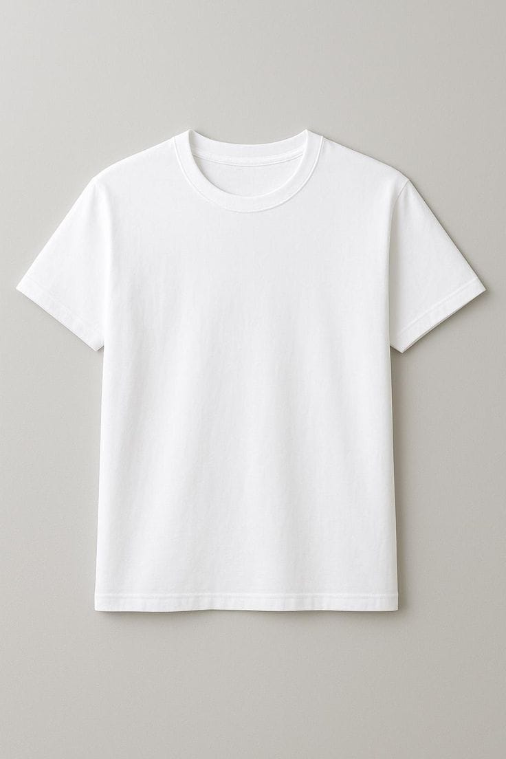 THE ESSENTIAL CLASSIC – Premium White Comfort Tee